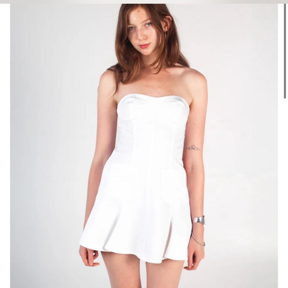 Dana Foley Ruby Lee Denim Mini Dress